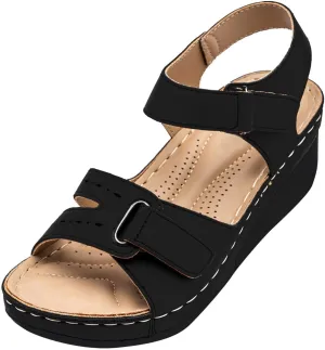 Women's Orthopedic Sandals with Arch Support Orthotic Womens Dress Sandals Comfortable Sandals Support Arch Orthotic Sandals for Bunions Orthopedic Summer Platform Sandals for Women 2025 Trendy